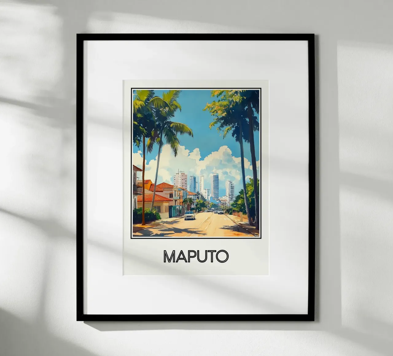 Maputo poster da Frame the World