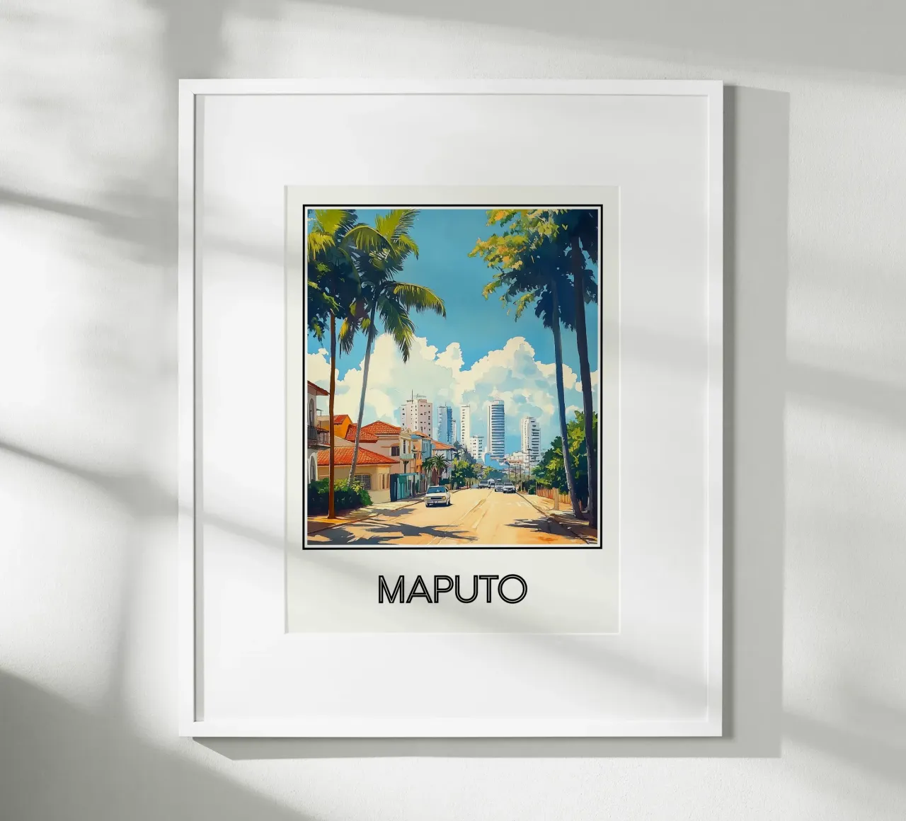 Maputo poster da Frame the World