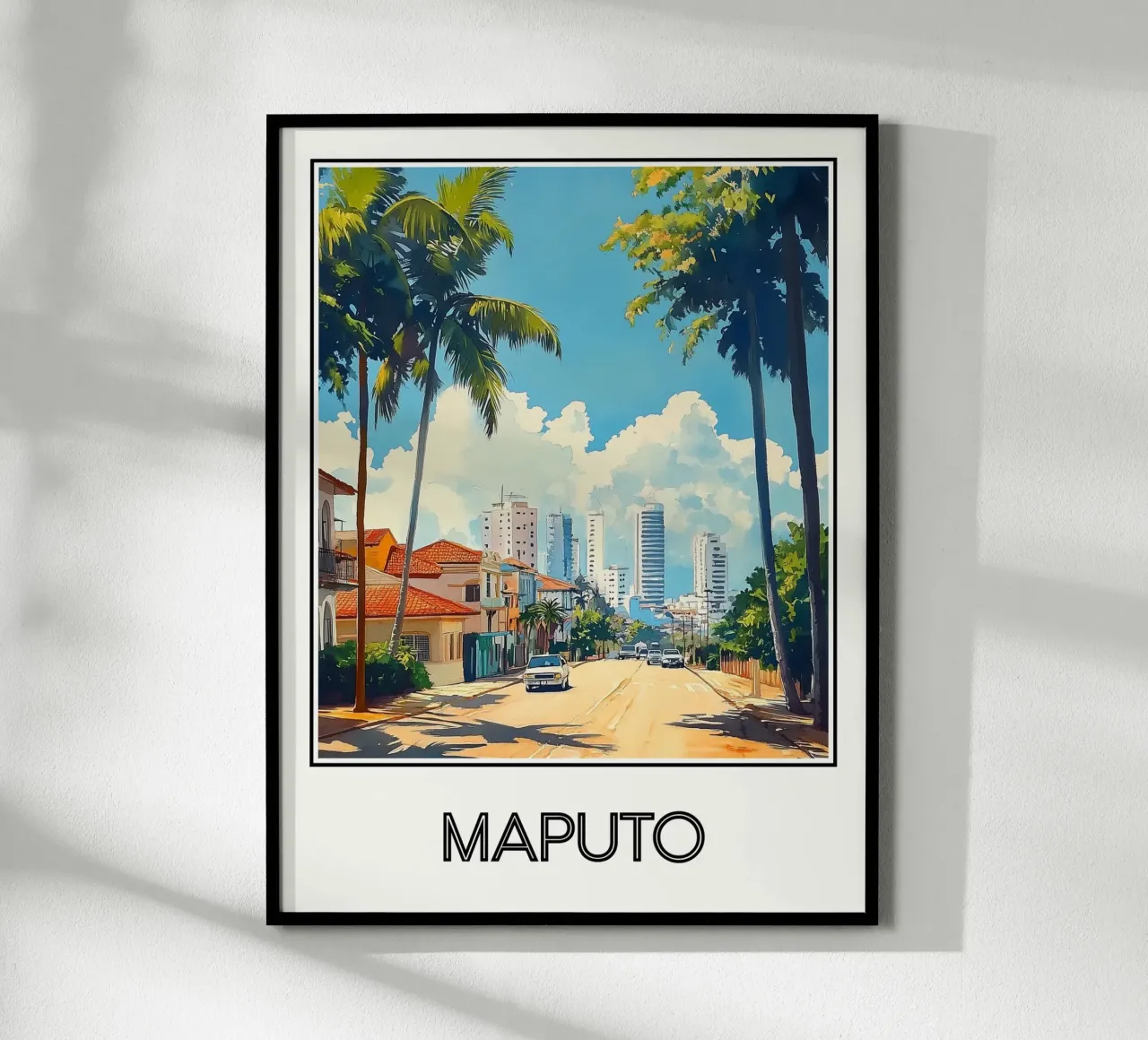 Maputo poster da Frame the World