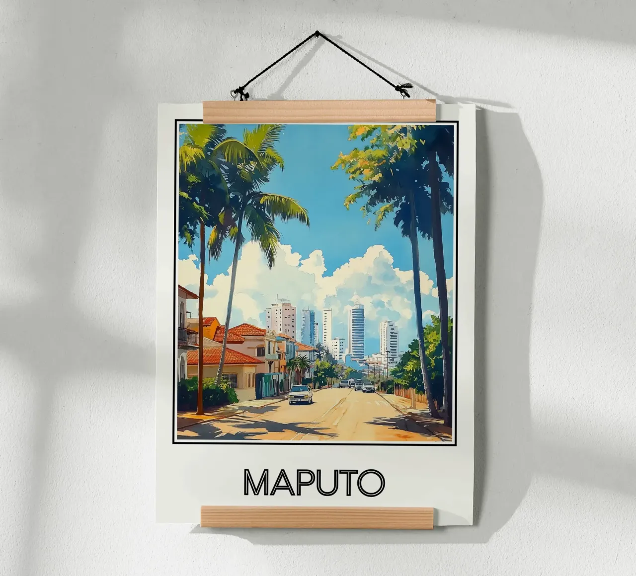Maputo poster da Frame the World