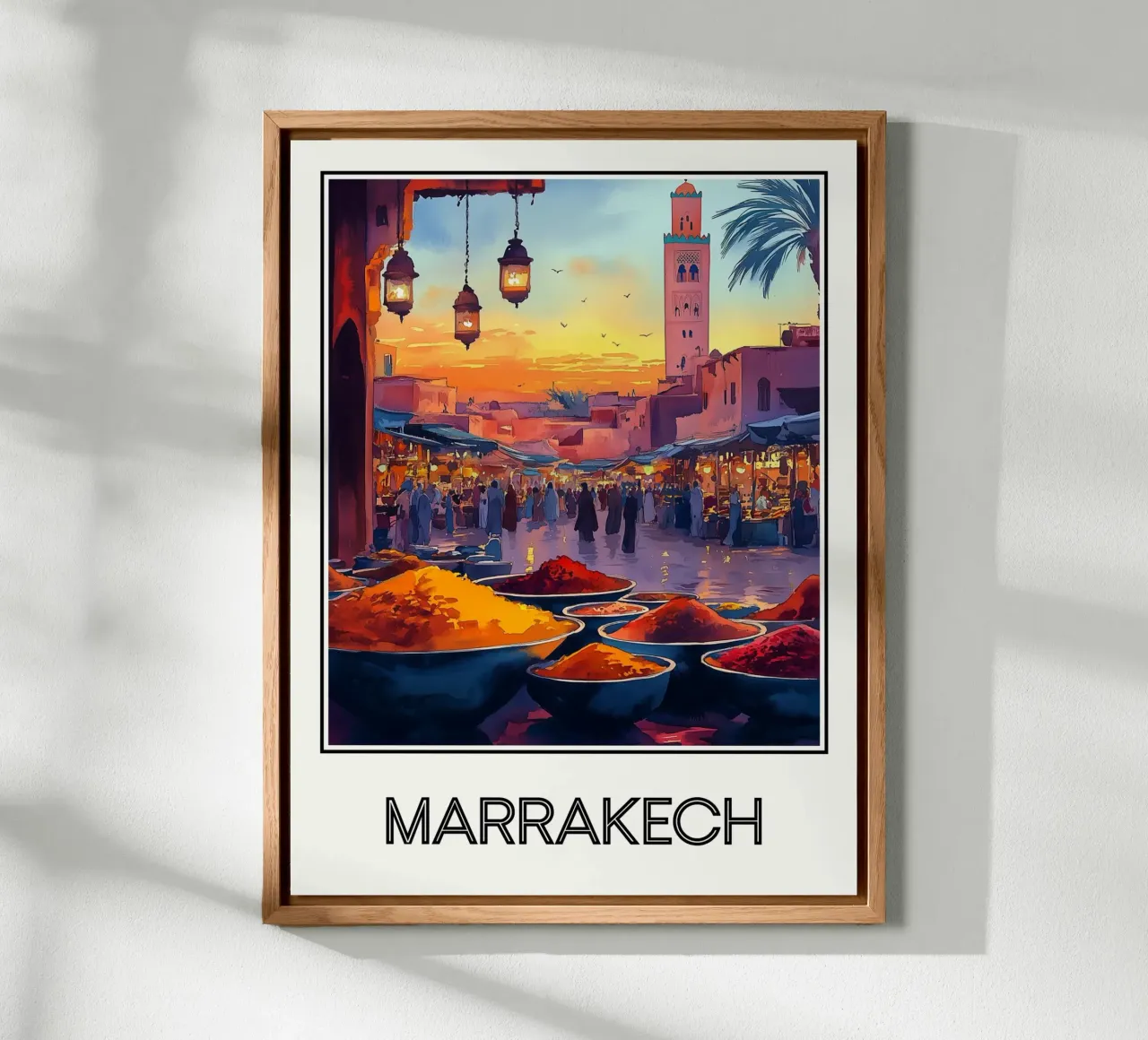 Marrakech alluminio dibond da Frame the World