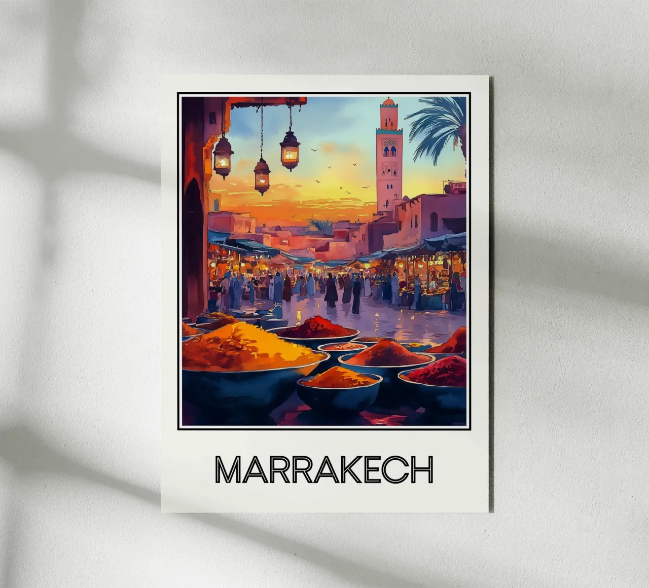 Marrakech alluminio dibond da Frame the World