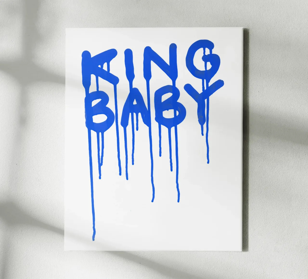 King Baby tela con Cornice a cassetta da Flo Klein
