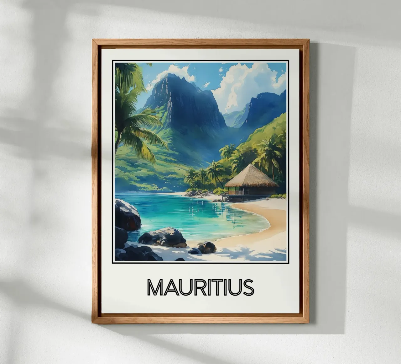 Mauritius alluminio dibond da Frame the World