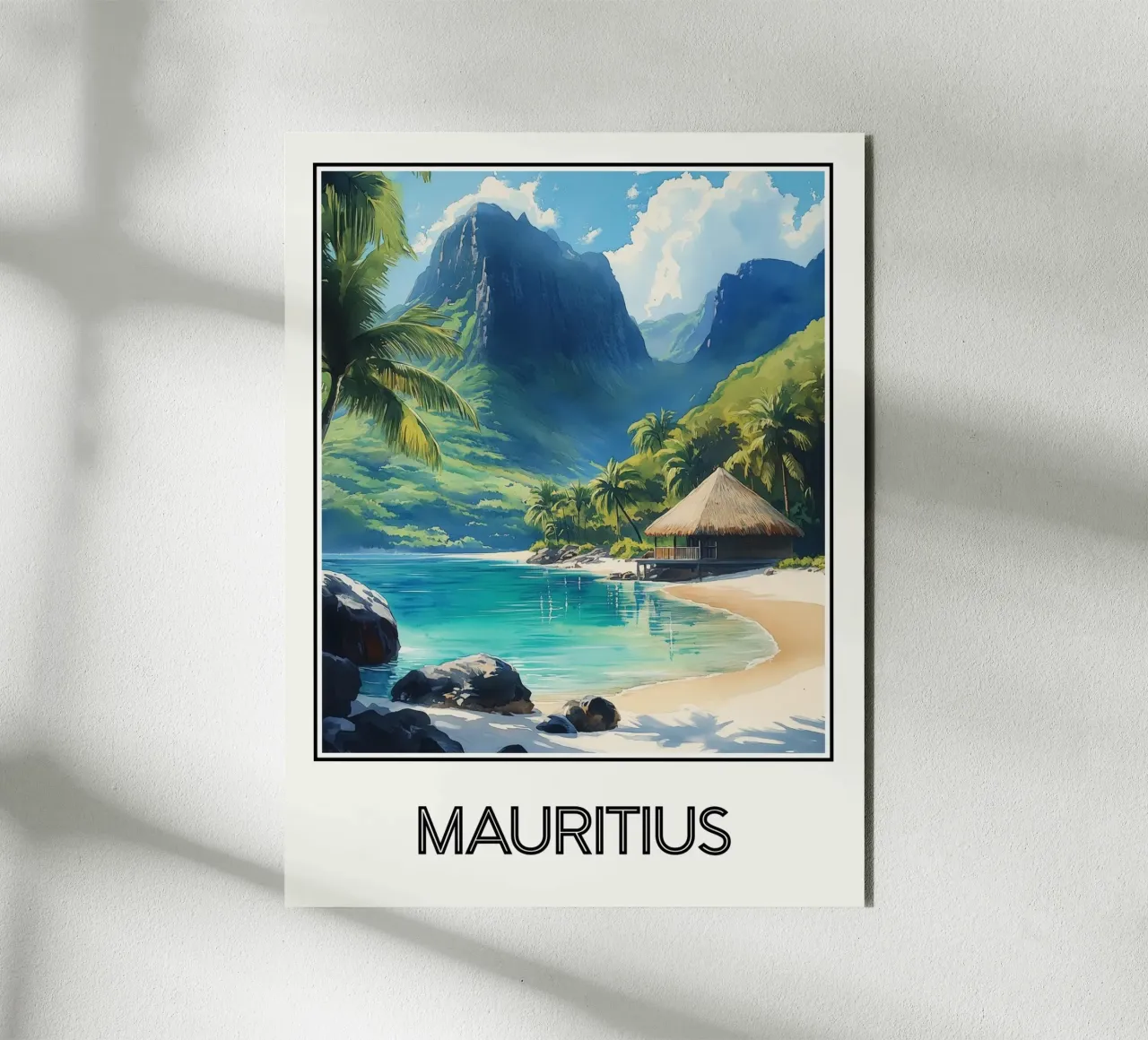 Mauritius alluminio dibond da Frame the World