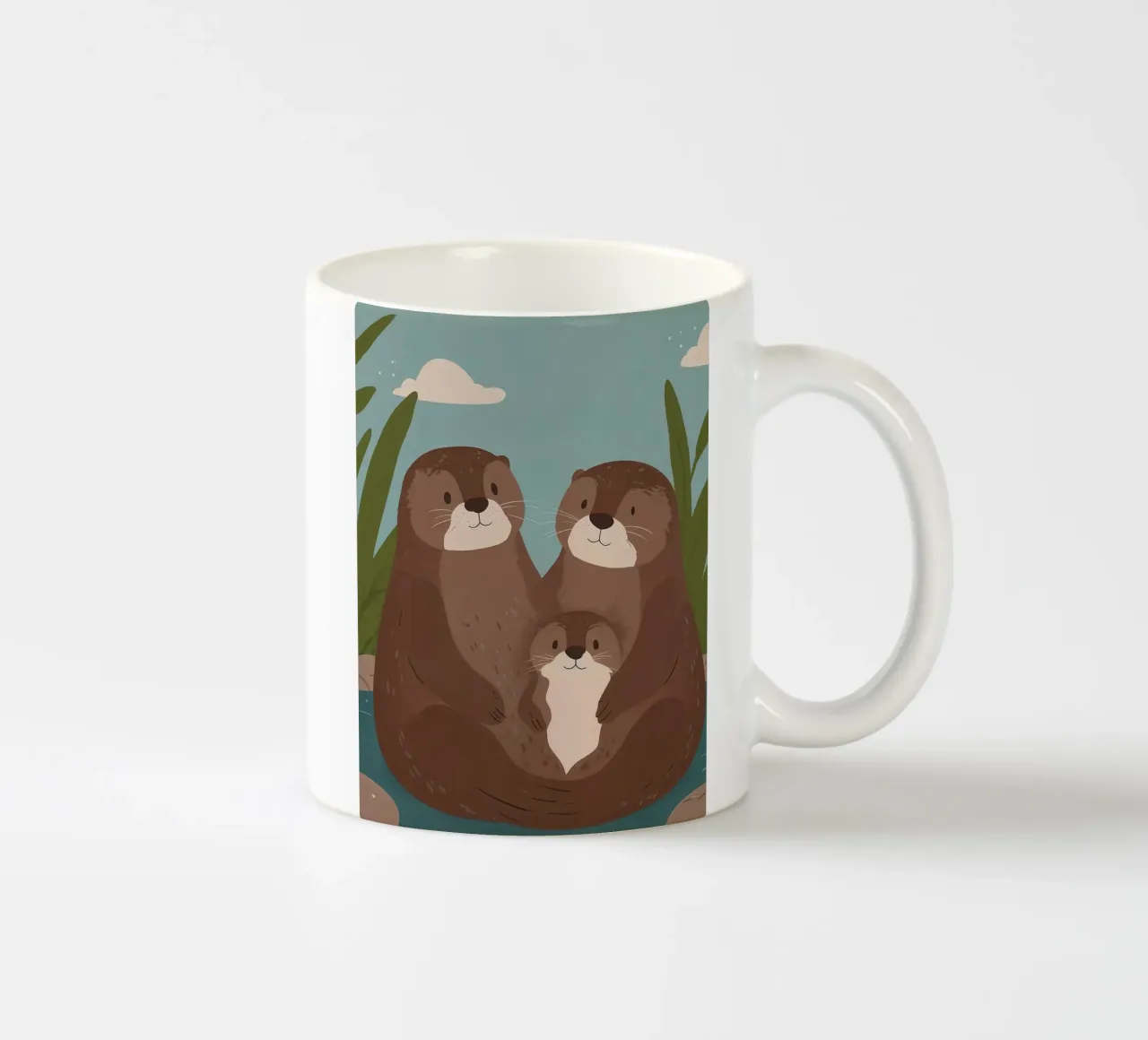 Lontre amichevoli tazza in ceramica da SnoopyAnimals