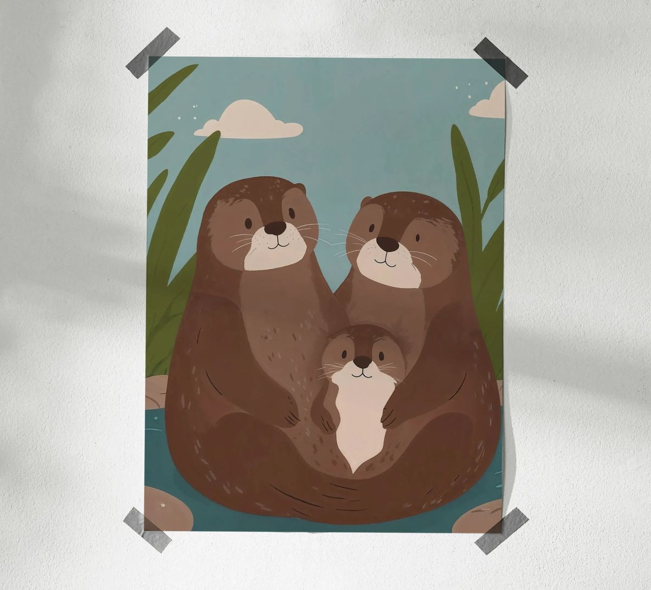 Lontre amichevoli poster da SnoopyAnimals