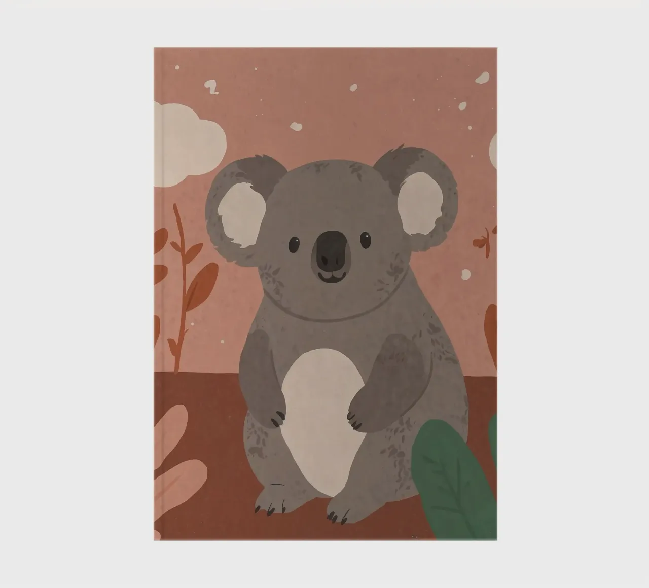 Friendly Koala notebook by SnoopyAnimals
