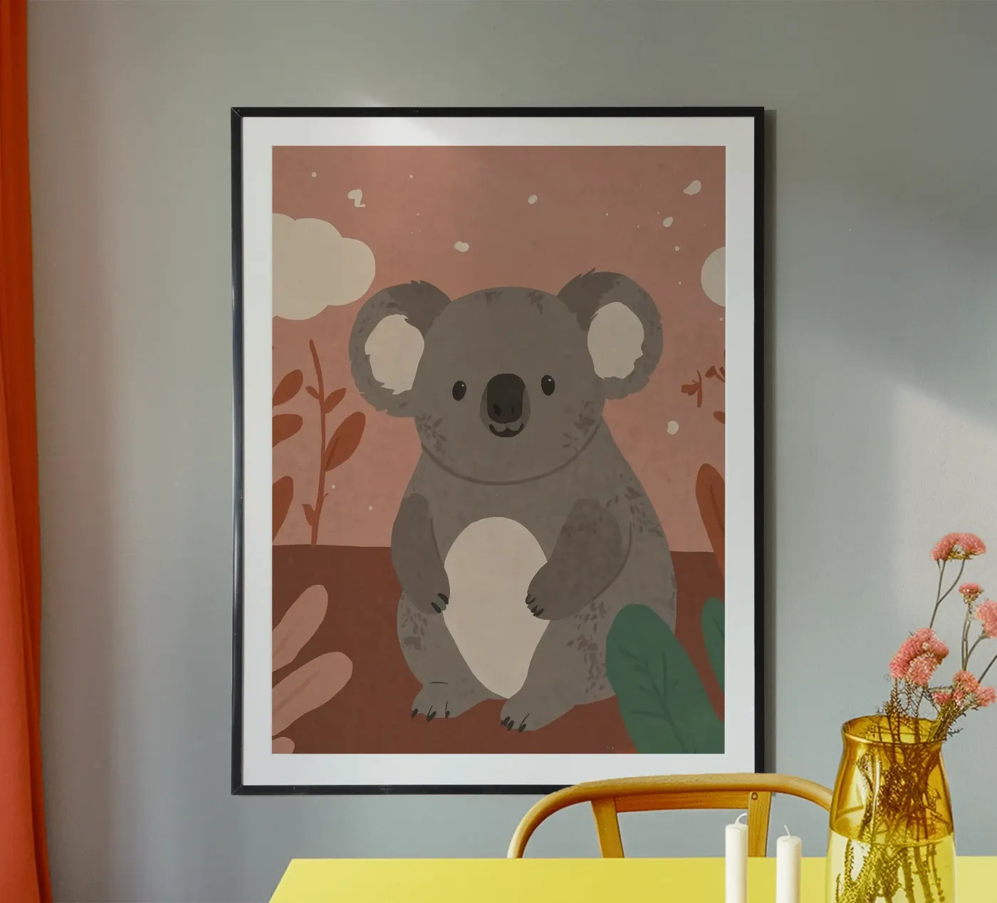 Friendly Koala poster by SnoopyAnimals