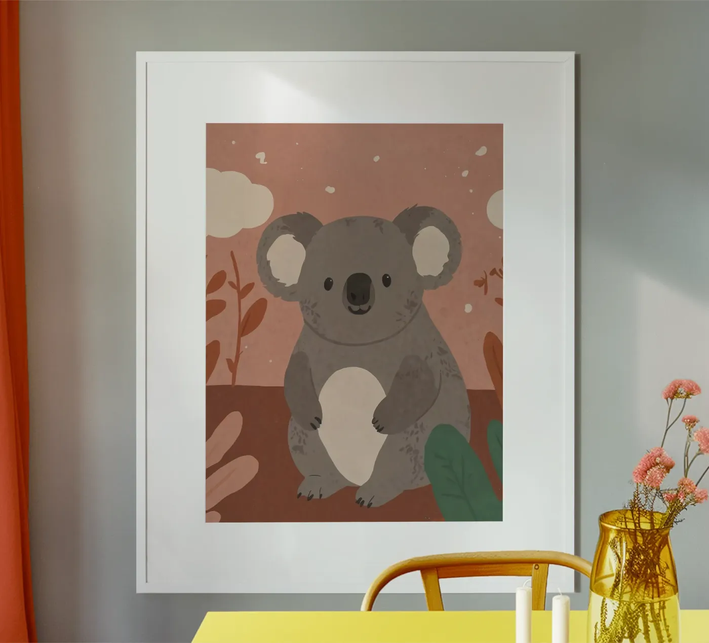 Friendly Koala poster by SnoopyAnimals