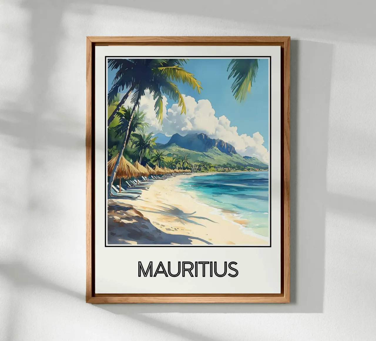 Mauritius alluminio dibond da Frame the World
