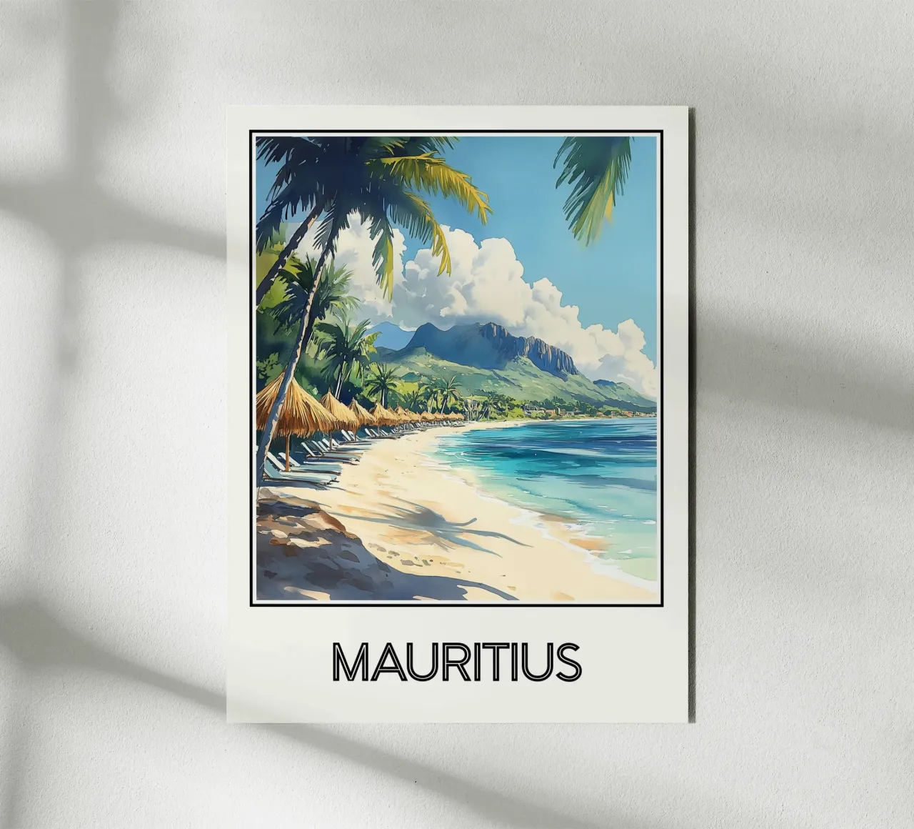 Mauritius alluminio dibond da Frame the World