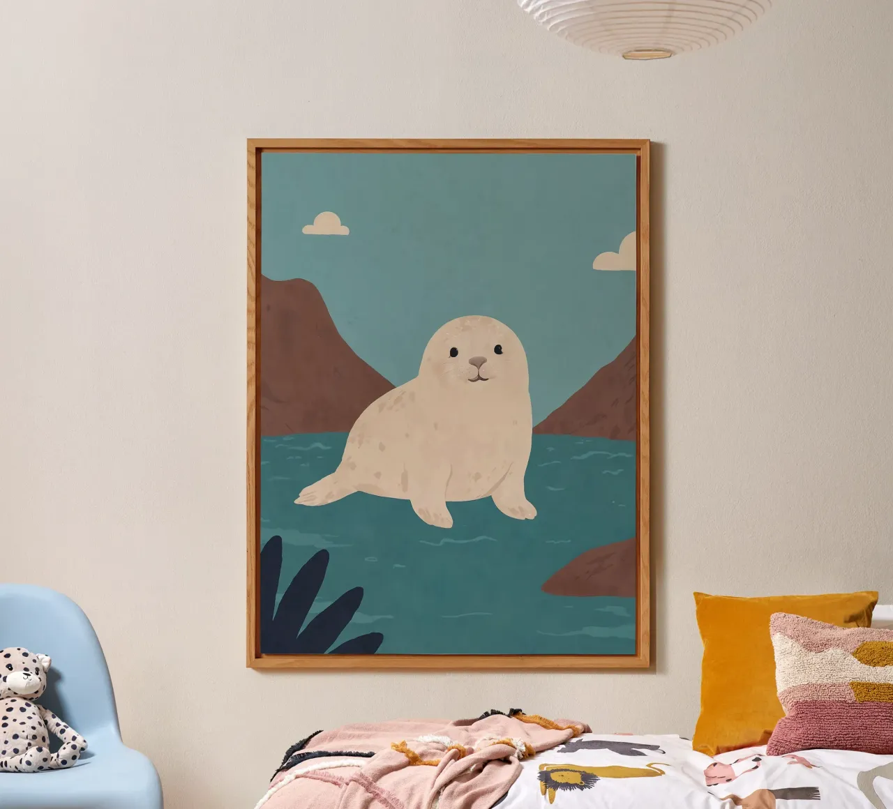 Friendly Tiny Seal forex plate by SnoopyAnimals