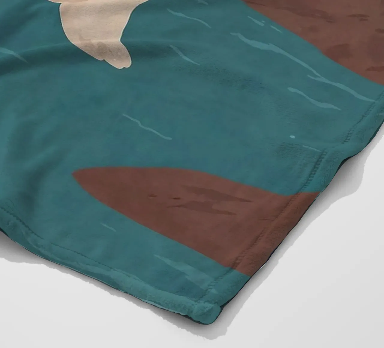 Una piccola foca amica coperta in pile da SnoopyAnimals