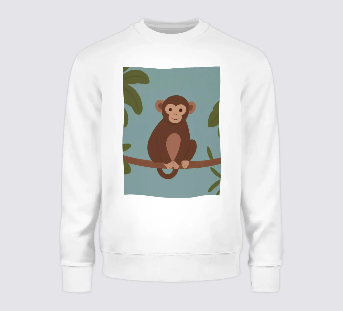 Friendly Monkey sweatshirt by SnoopyAnimals