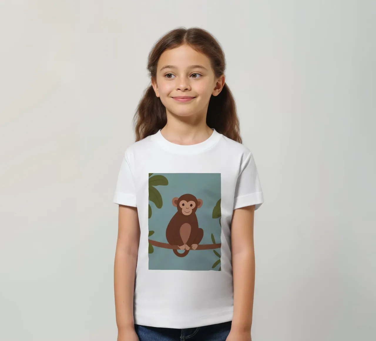 Scimmia amica t-shirt bambini da SnoopyAnimals