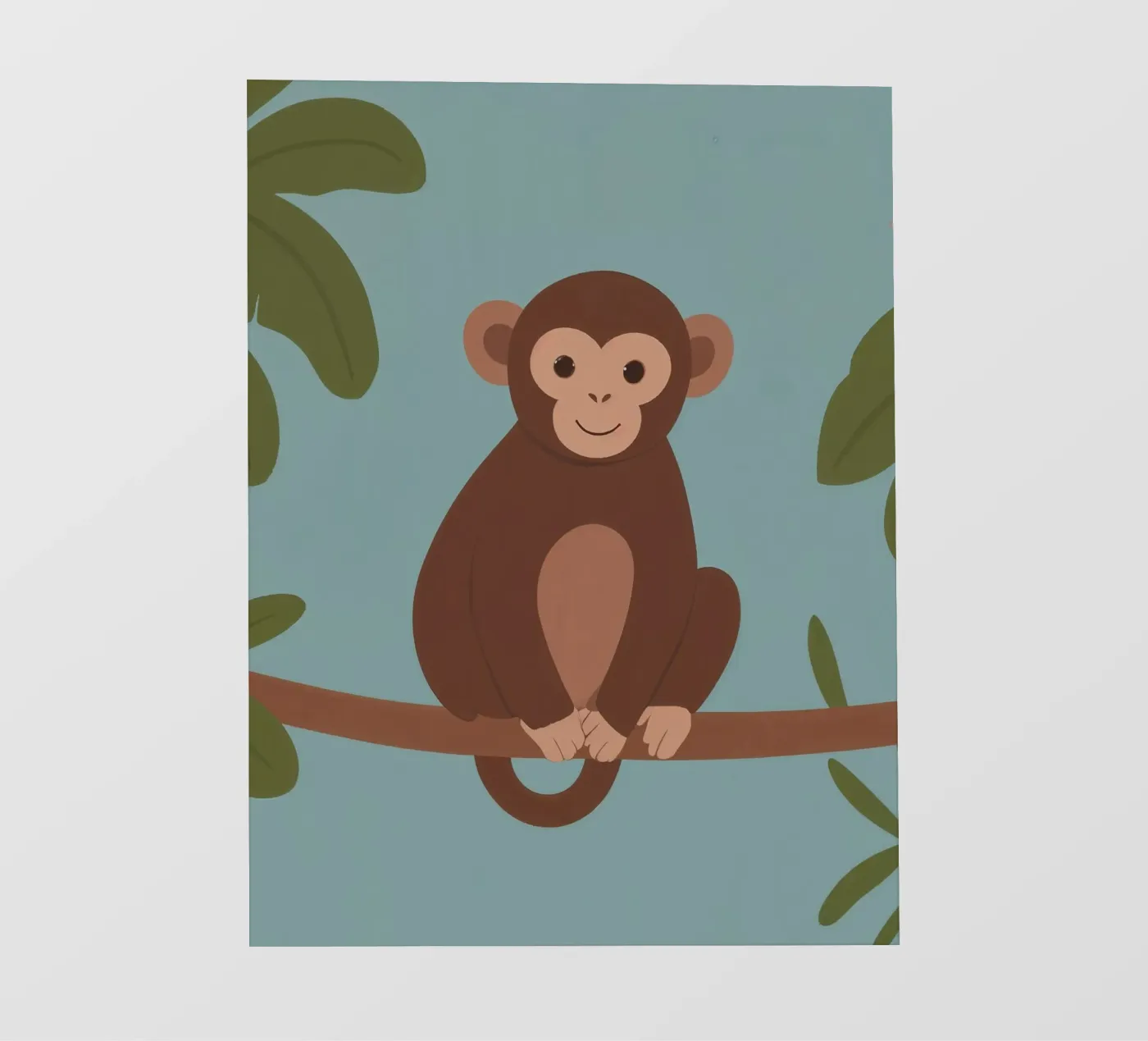 Vriendelijke aap fotobehang van SnoopyAnimals