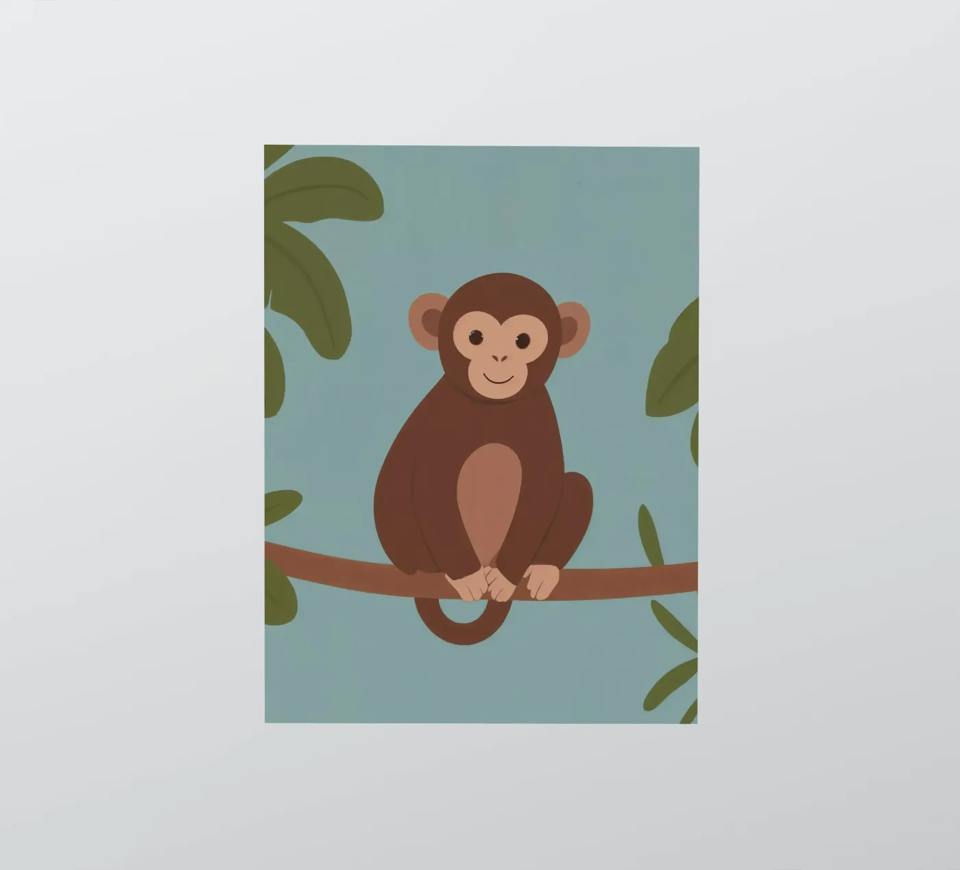 Friendly Monkey sticker by SnoopyAnimals