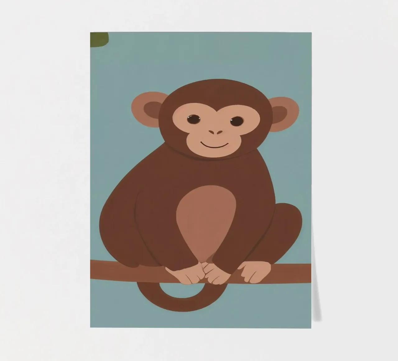 Friendly Monkey sticker sheet by SnoopyAnimals