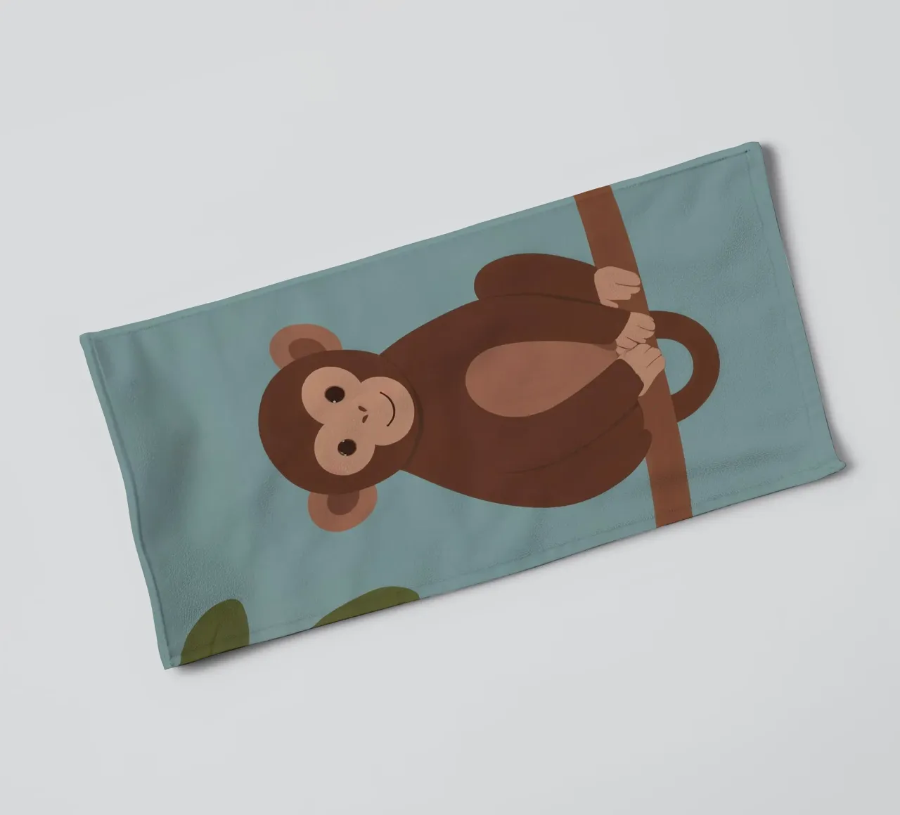Friendly Monkey towel by SnoopyAnimals