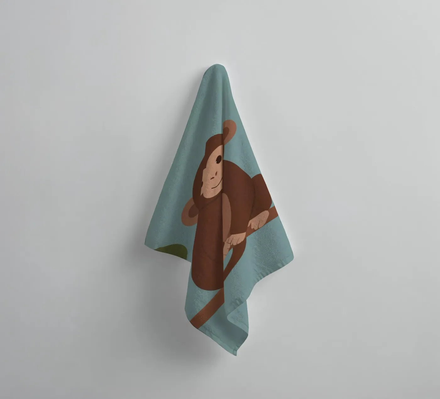 Vriendelijke aap badhanddoek van SnoopyAnimals