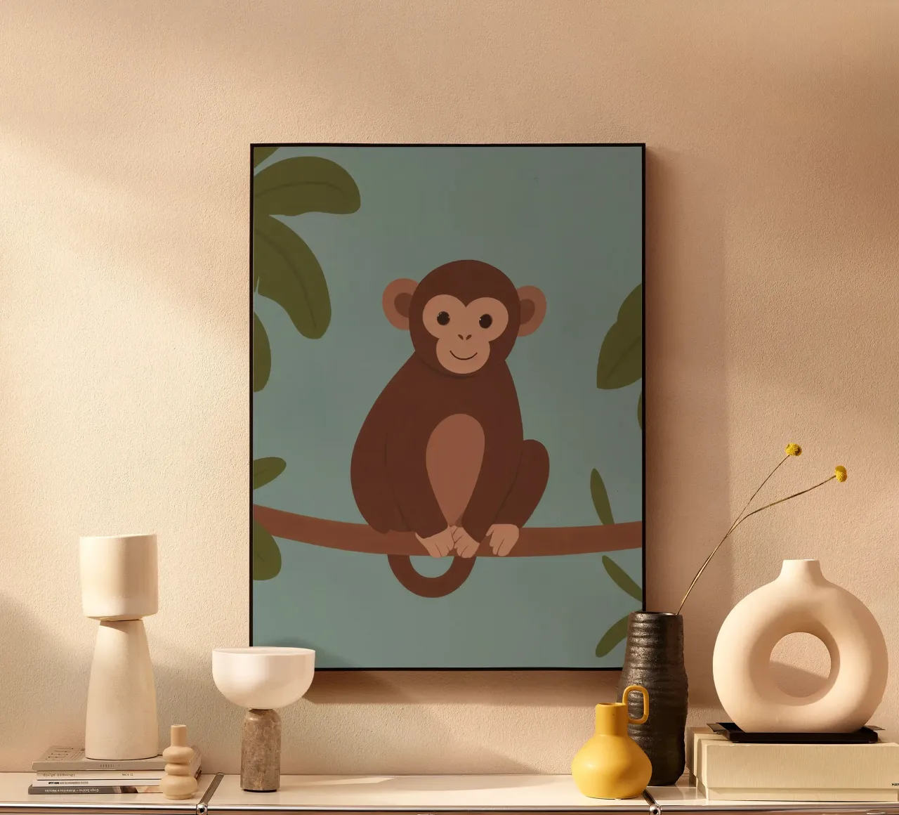 Friendly Monkey forex plate by SnoopyAnimals