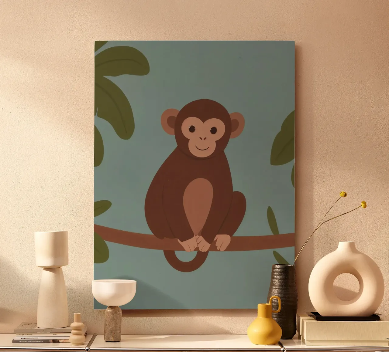 Friendly Monkey forex plate by SnoopyAnimals