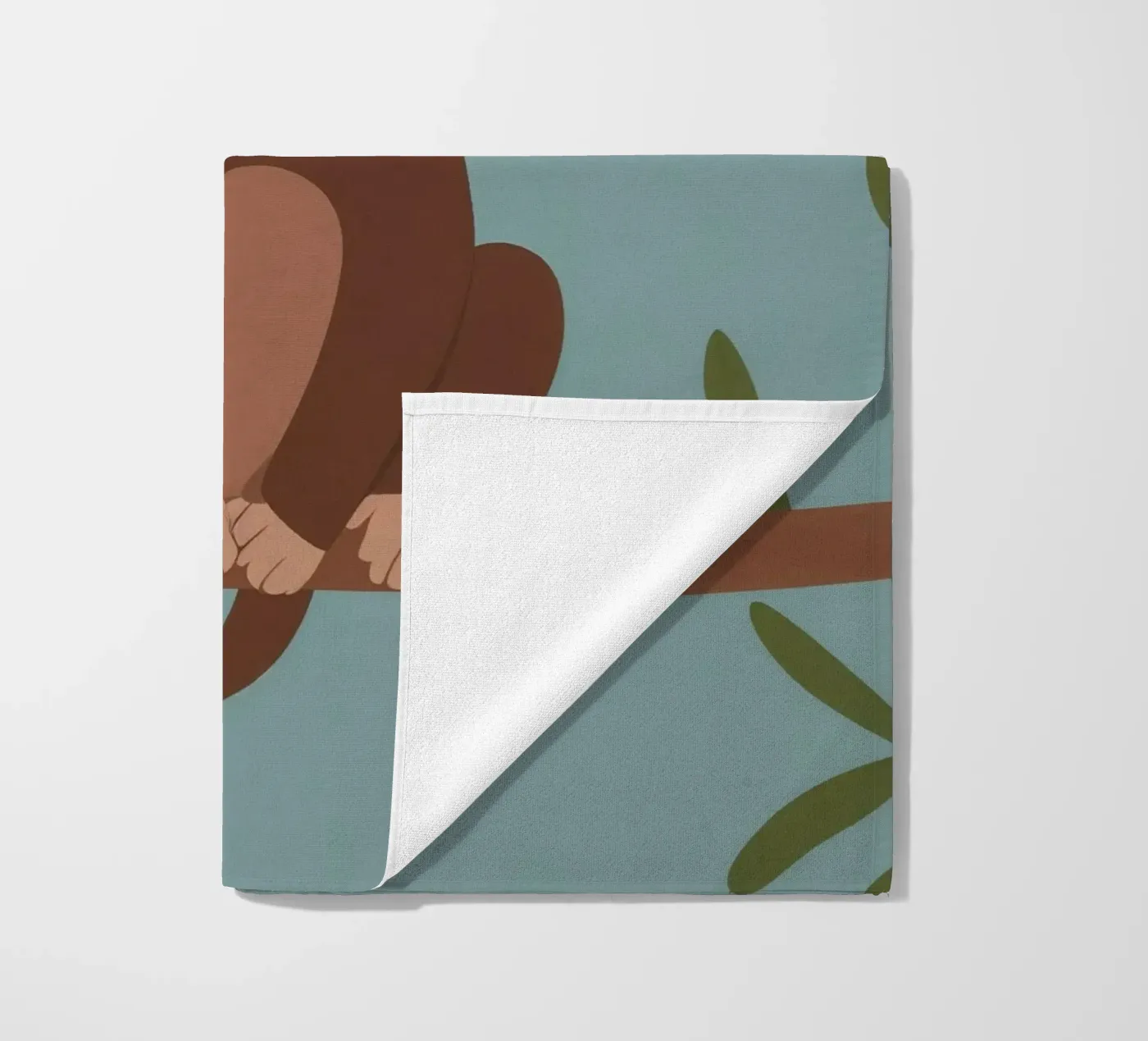 Scimmia amica telo mare da SnoopyAnimals