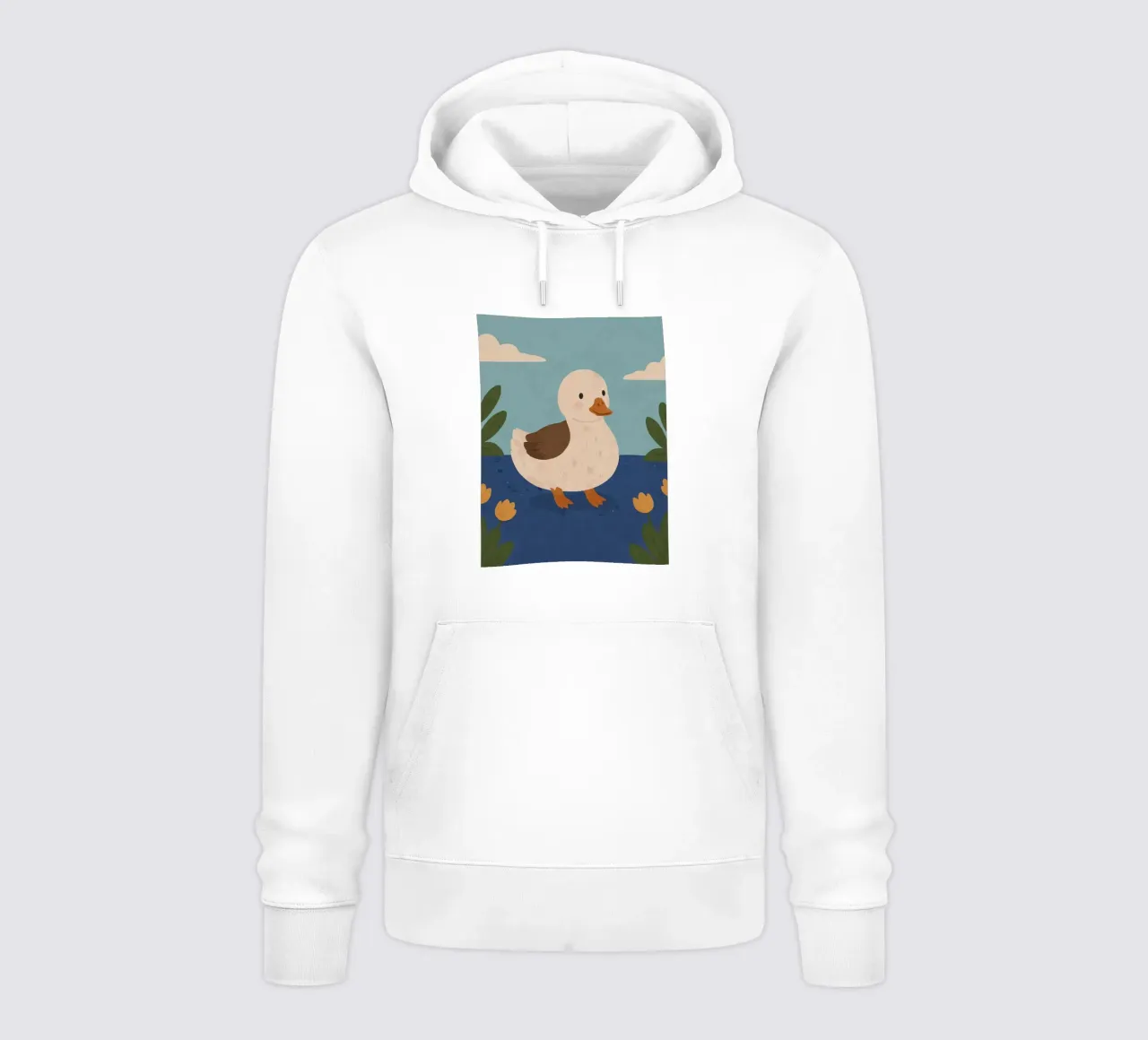 Anatra amichevole felpa con cappuccio da SnoopyAnimals