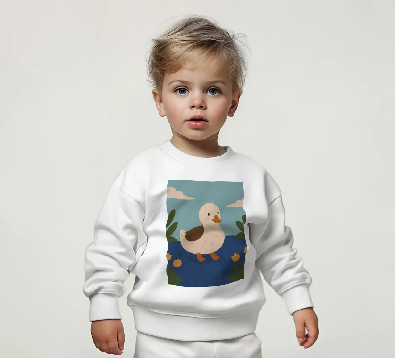 Anatra amichevole felpa neonato da SnoopyAnimals