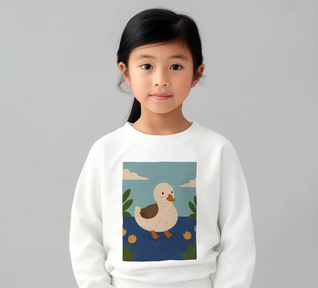 Anatra amichevole felpa bambino da SnoopyAnimals