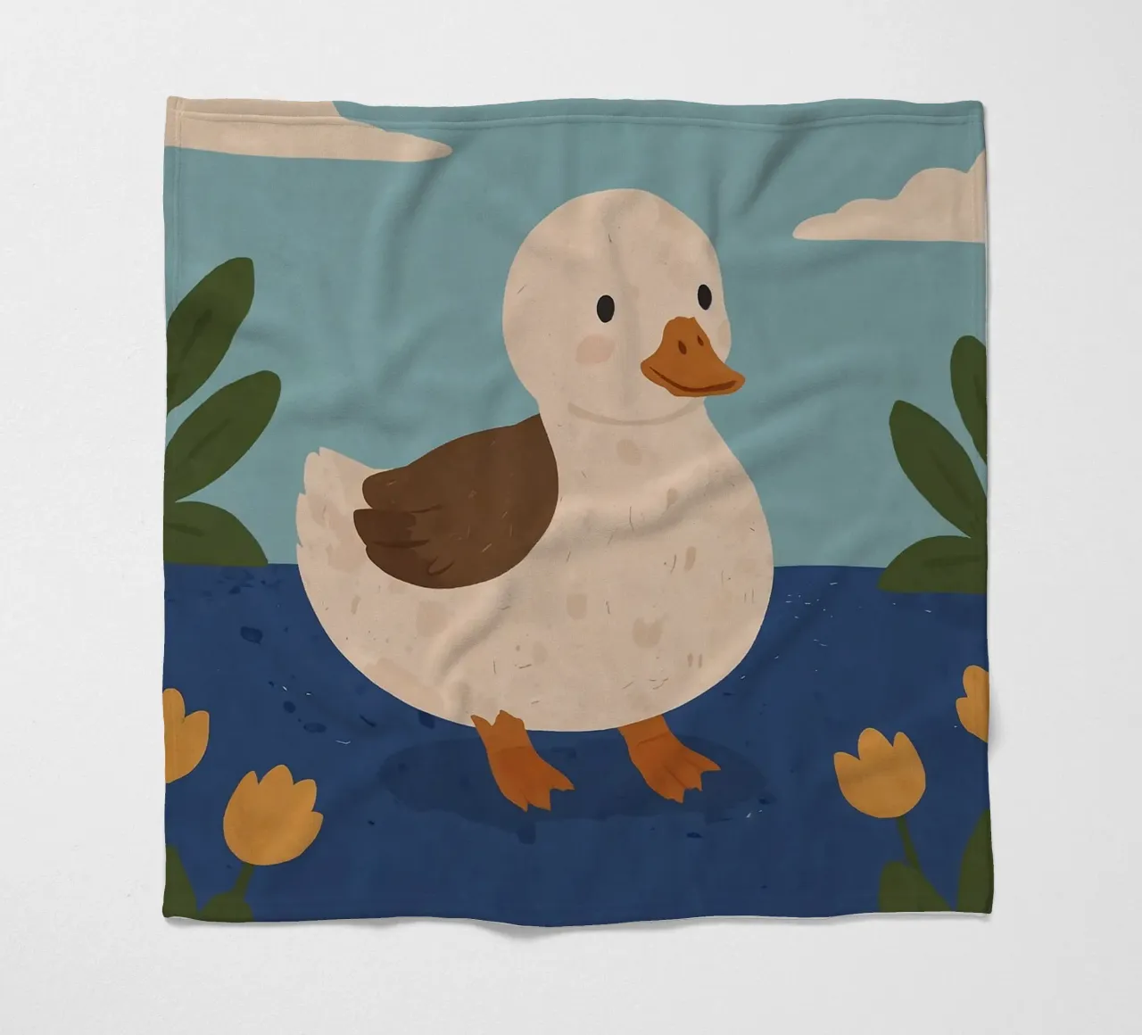 Anatra amichevole coperta in pile da SnoopyAnimals