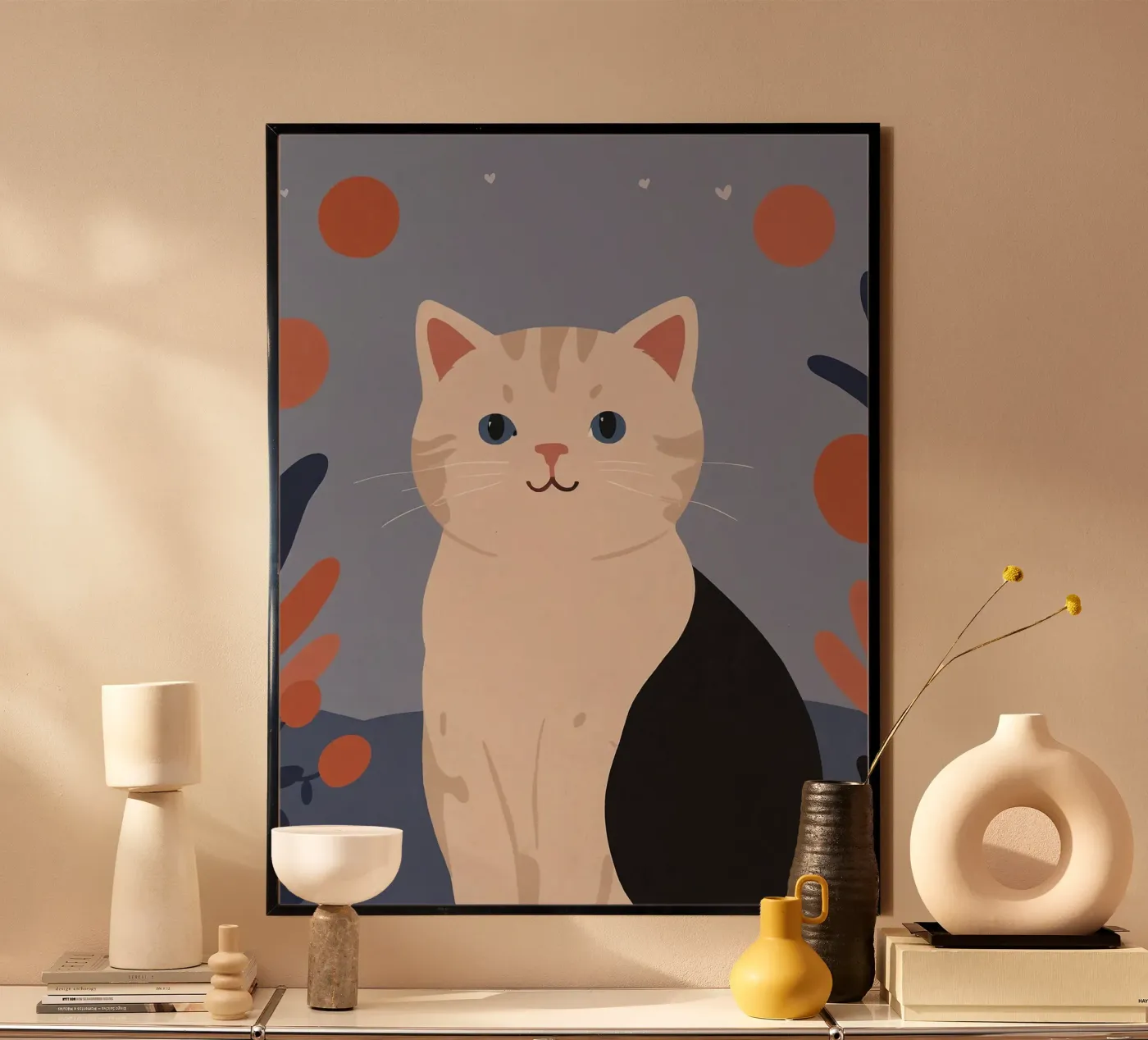 Friendly Kitty poster by SnoopyAnimals