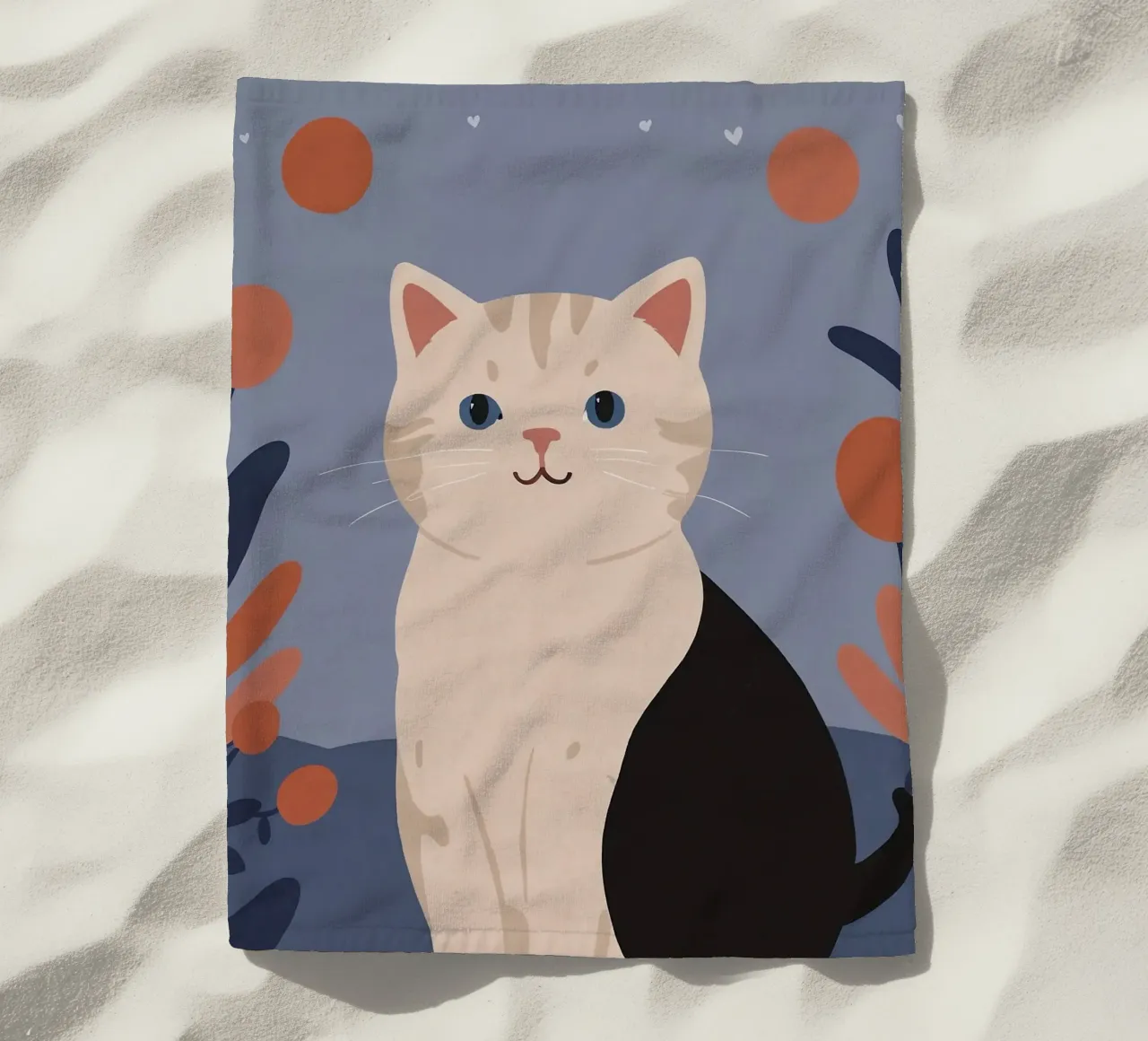 Gattino amichevole telo mare da SnoopyAnimals