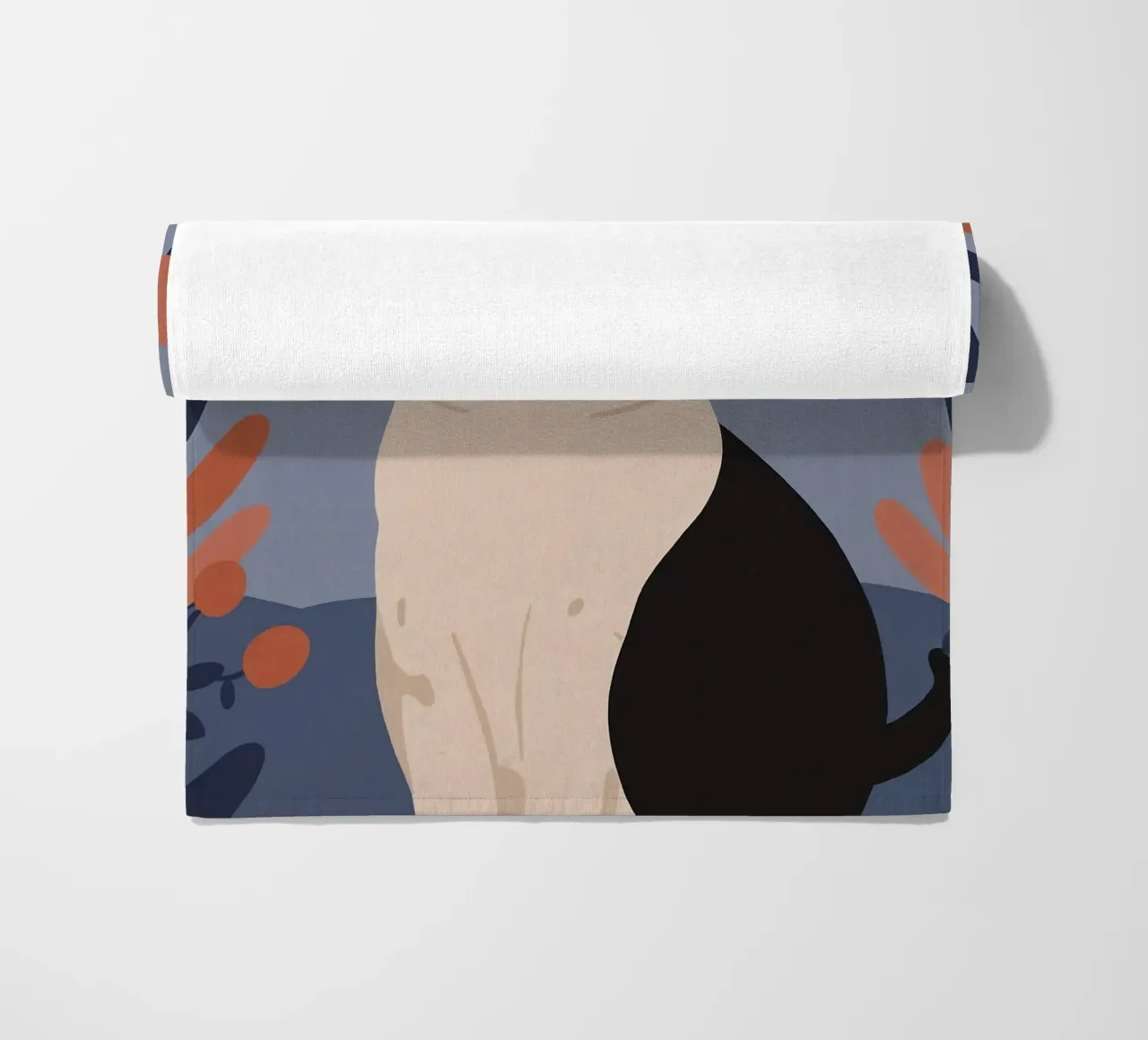 Gattino amichevole telo mare da SnoopyAnimals