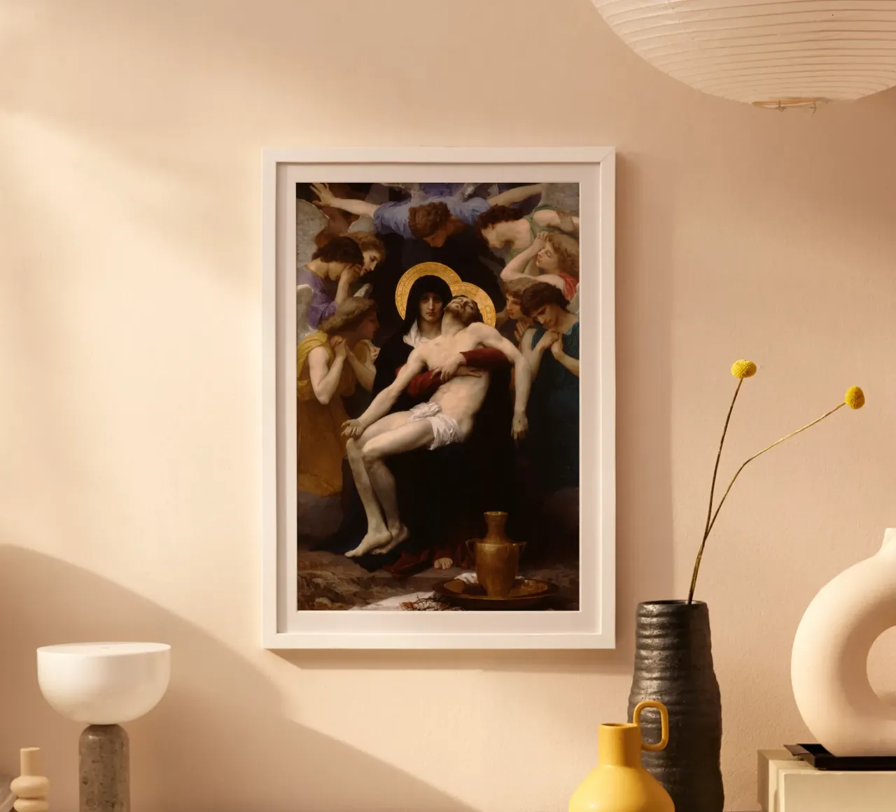 William-Adolphe Bouguereau - Pietà carta hahnemühle da Timeless Artworks