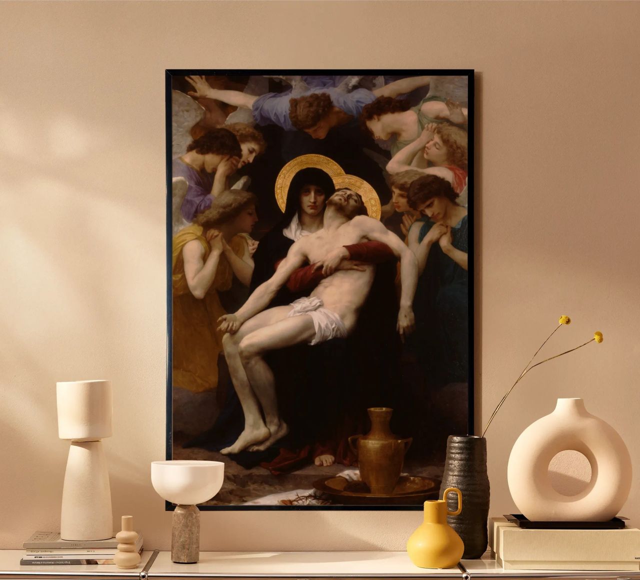 William-Adolphe Bouguereau - Pietà poster da Timeless Artworks