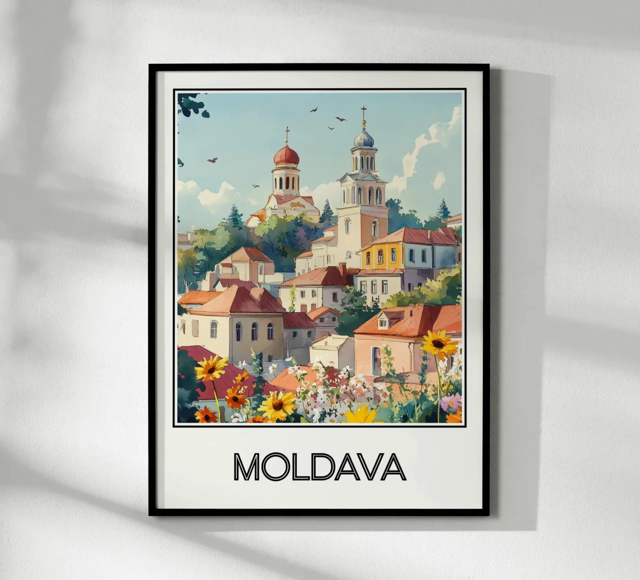 Moldava poster da Frame the World