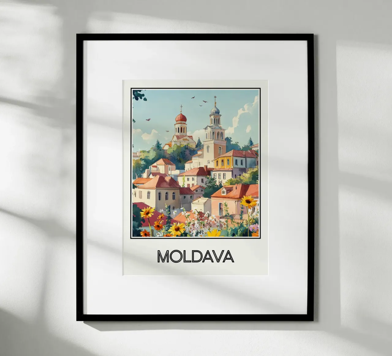 Moldava poster da Frame the World
