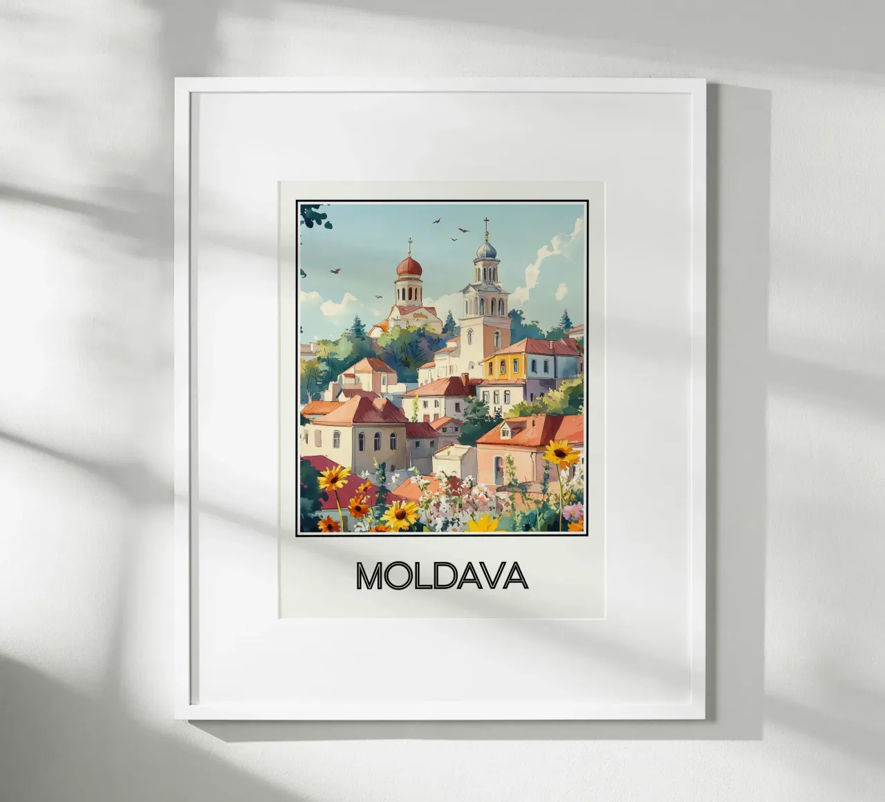 Moldava poster da Frame the World