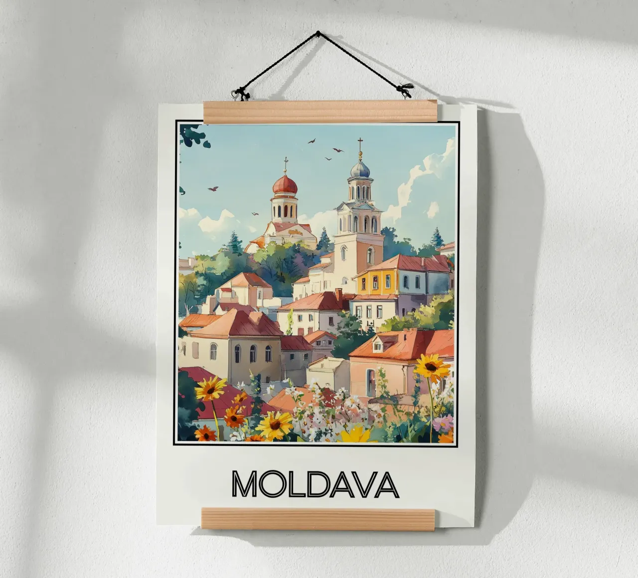 Moldava poster da Frame the World