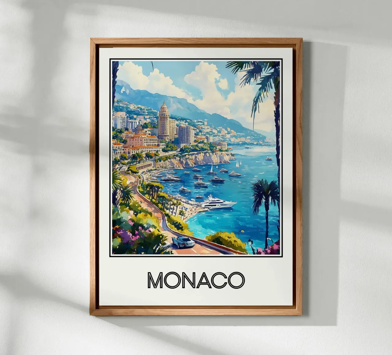Monaco alluminio dibond da Frame the World
