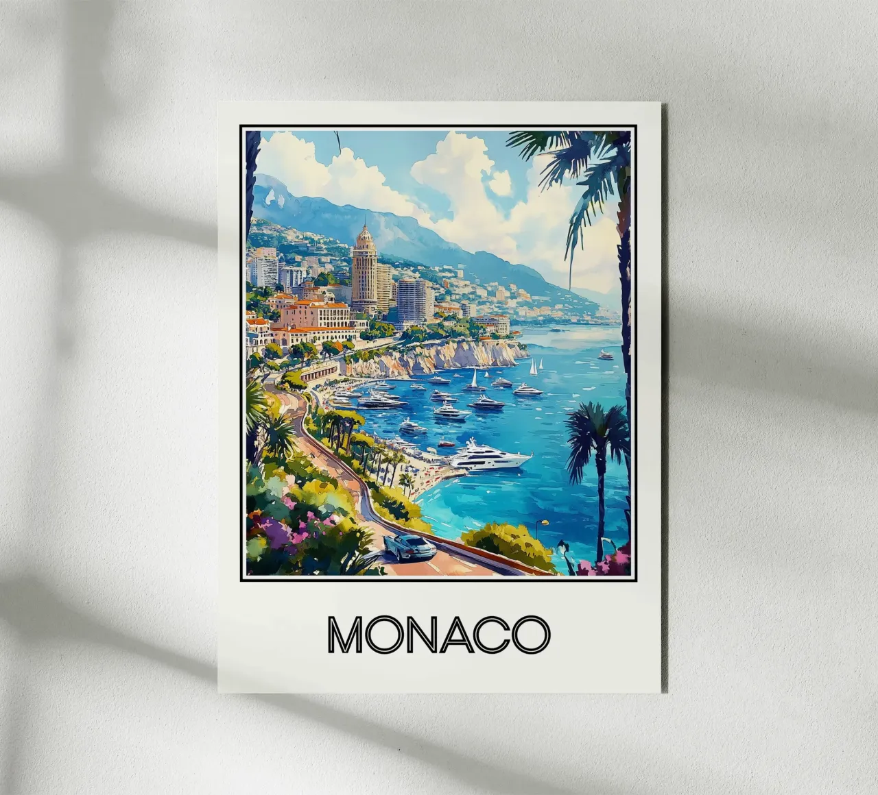 Monaco alluminio dibond da Frame the World