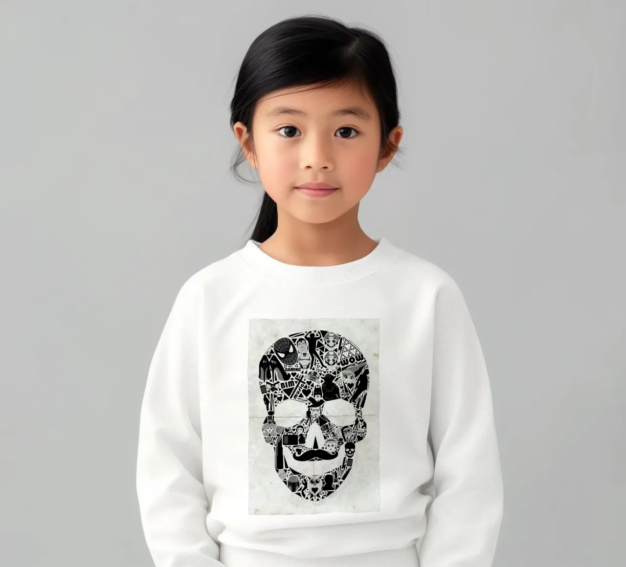 My Skull felpa bambino da AS Art