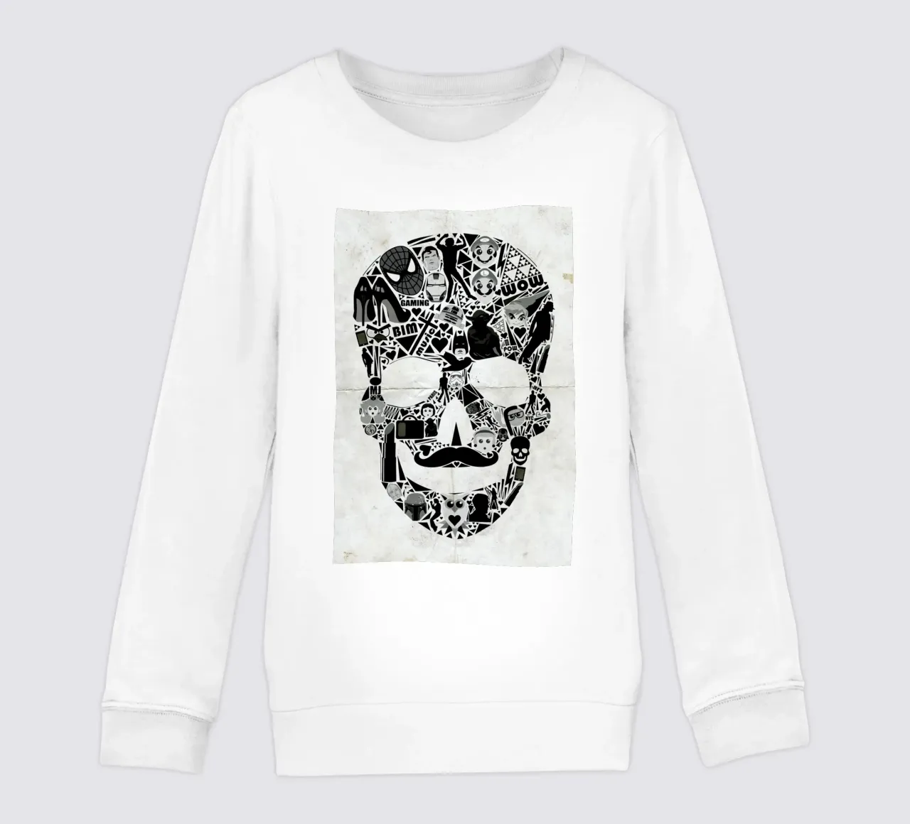 My Skull felpa bambino da AS Art