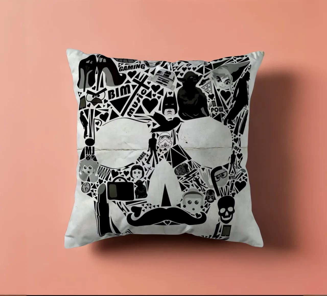 My Skull cuscino da AS Art