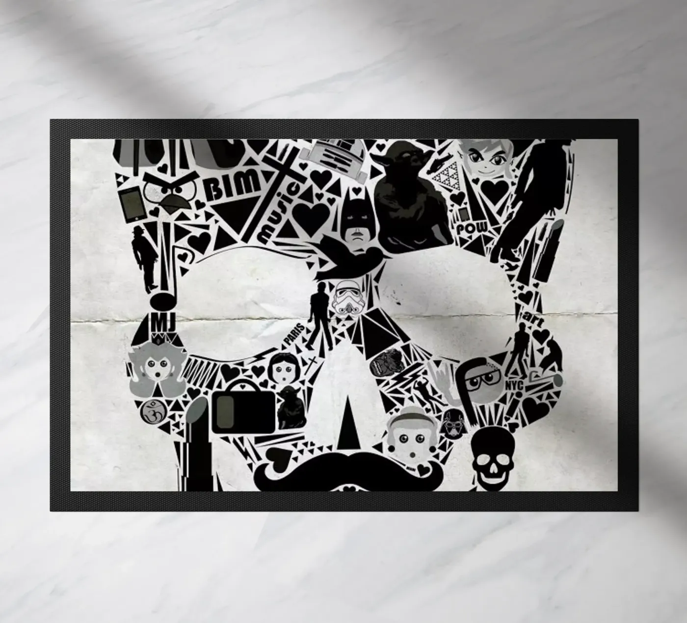 My Skull deurmat van AS Art
