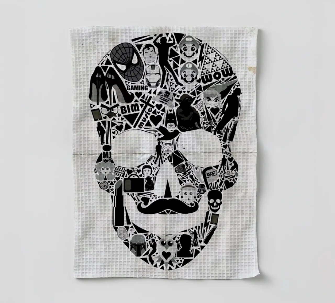 My Skull canovaccio da cucina da AS Art