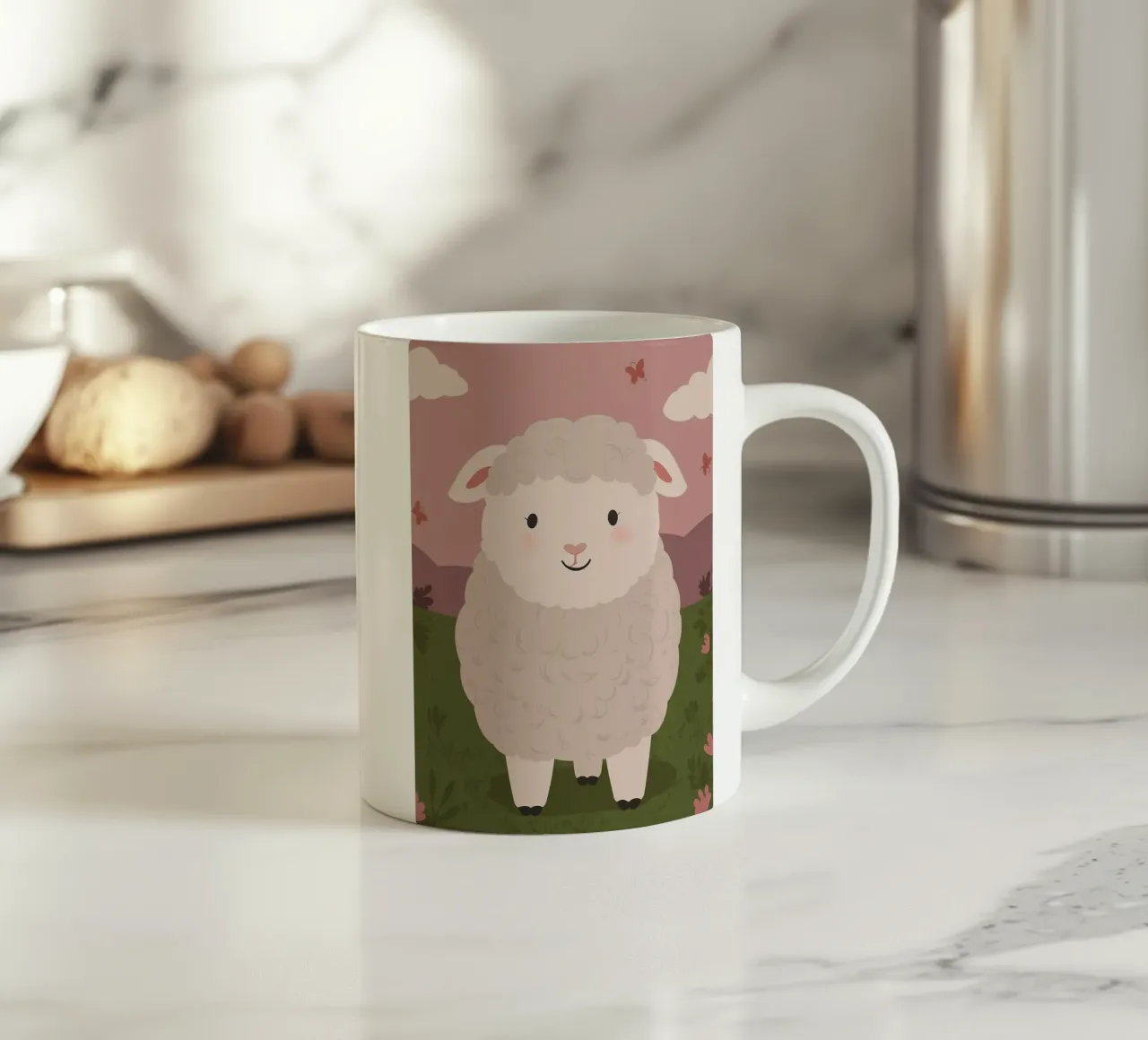 Pecorella amichevole tazza in ceramica da SnoopyAnimals