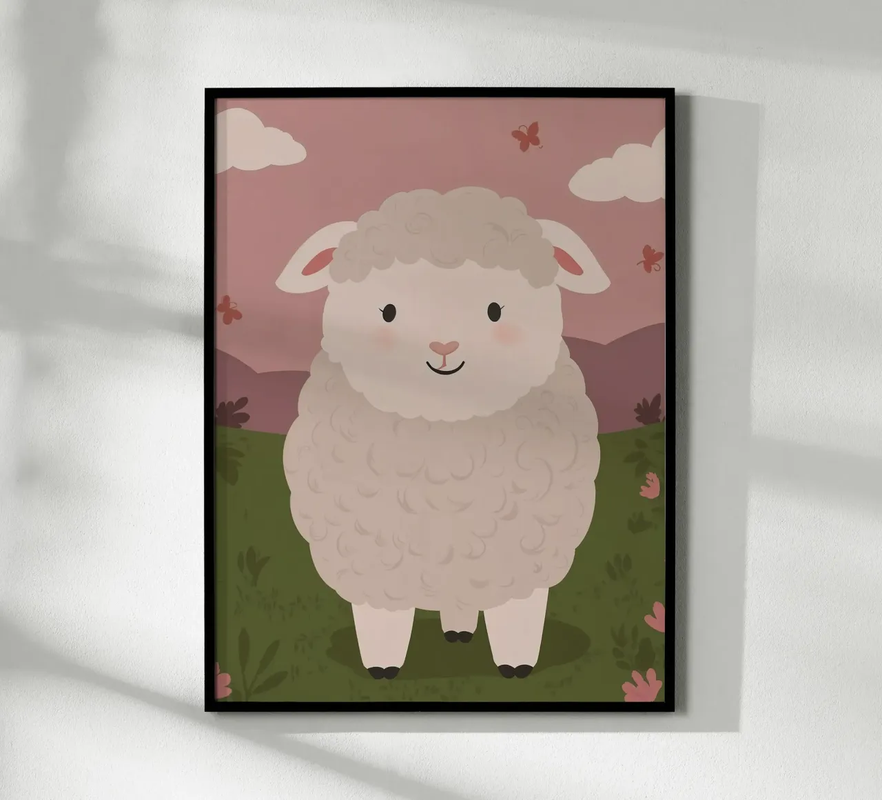 Pecorella amichevole carta hahnemühle da SnoopyAnimals